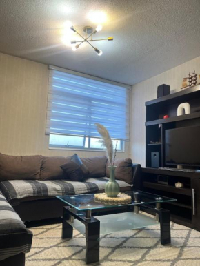Spacious dpto 8 minfrom the coast